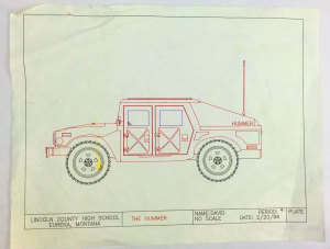 Hummer-2D-CAD
