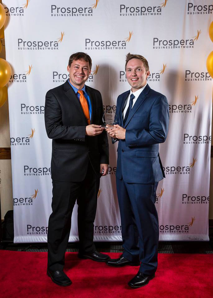 Prospera Business Network Awards - Salient's David Yakos & Steve Sanford